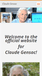 Mobile Screenshot of claude-gensac.com